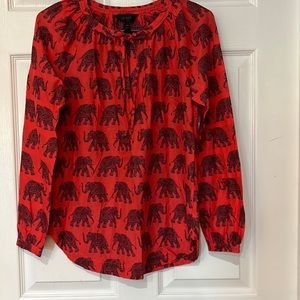 J.Crew size 000 blouse. NWT